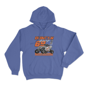 Danny Duncan RZR Racing Unisex Hoodie Blue