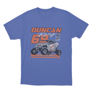 Danny Duncan RZR Racing Unisex T Shirt Blue