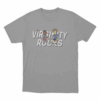 Virginity Rocks Cartoon Unisex T Shirt Grey